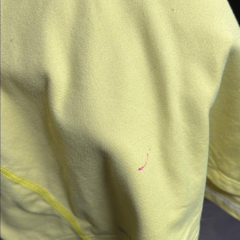 Nike Bright Yellow Half-Zip Top Athletic Jacket - Picture 8 of 13
